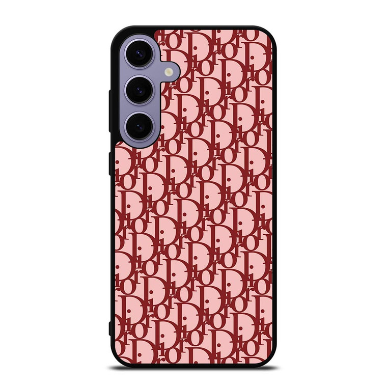 CHRISTIAN DIOR RED CHRISTIAN DIOR PARIS MONOGRAM Samsung Galaxy S24 Plus Case Cover CHRISTIAN DIOR RED CHRISTIAN DIOR PARIS MONOGRAM Samsung Galaxy S24 Plus Case Cover