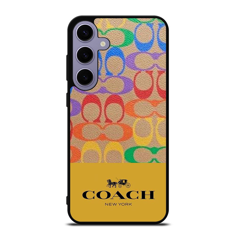 COACH NEW YORK ICON LOGO Samsung Galaxy S24 Plus Case Cover COACH NEW YORK ICON LOGO Samsung Galaxy S24 Plus Case Cover