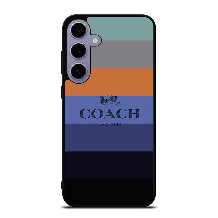 COACH NEW YORK STRIPES Samsung Galaxy S24 Plus Case Cover COACH NEW YORK STRIPES Samsung Galaxy S24 Plus Case Cover
