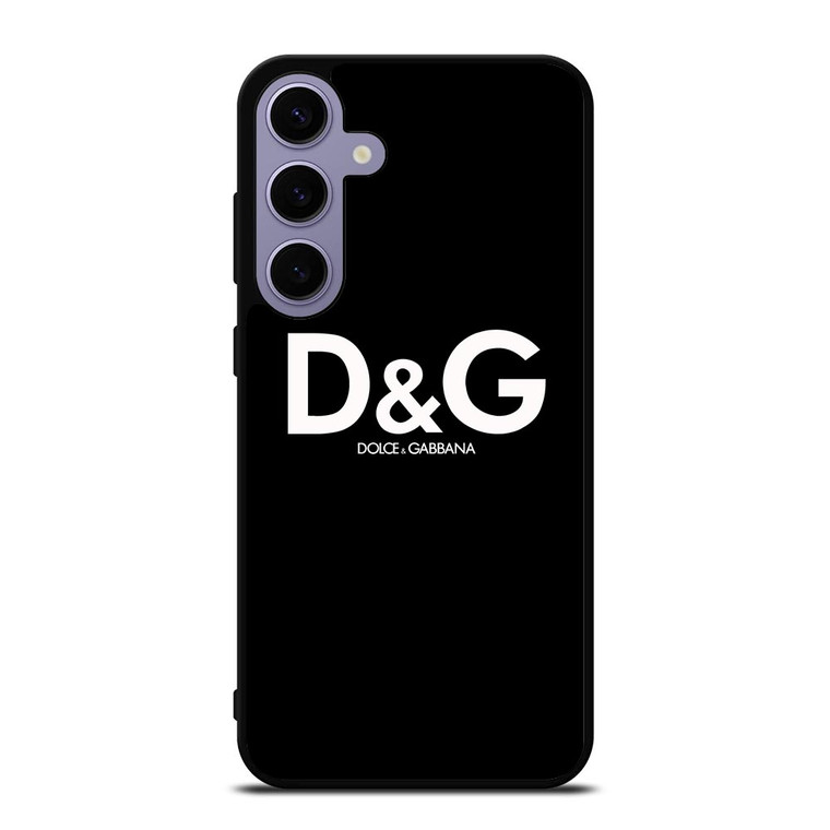 DOLCE AND GABBANA D&G LOGO BLACK Samsung Galaxy S24 Plus Case Cover