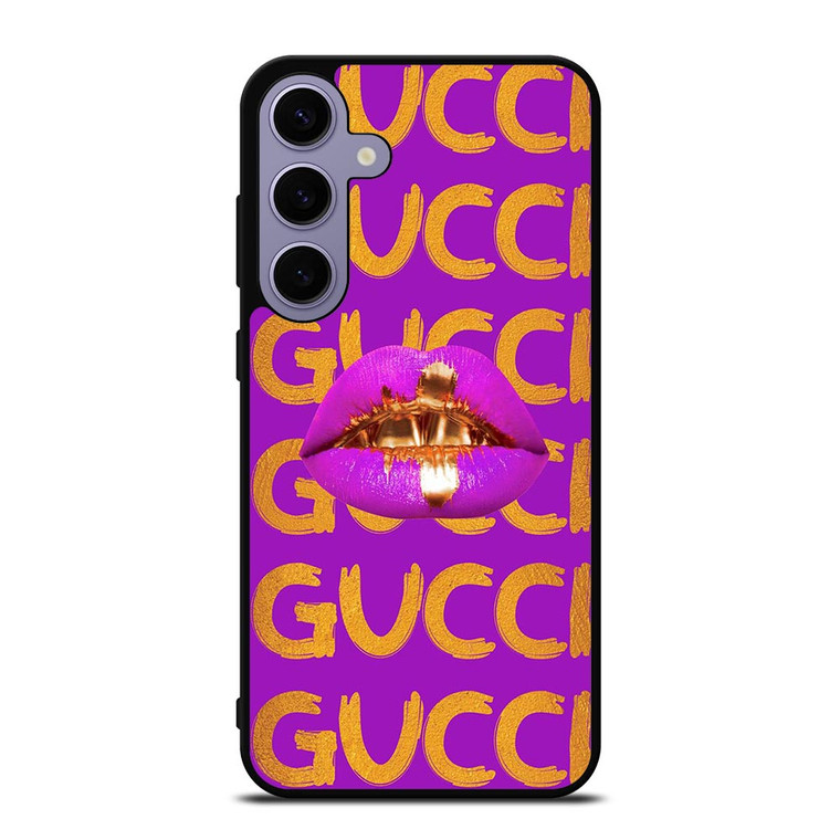 GUCCI GOLDEN PINK LIP Samsung Galaxy S24 Plus Case Cover GUCCI GOLDEN PINK LIP Samsung Galaxy S24 Plus Case Cover