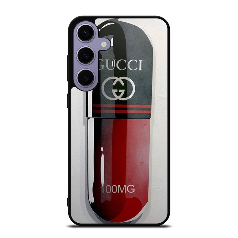 GUCCI LOGO 100 MG DRUGS ICON Samsung Galaxy S24 Plus Case Cover GUCCI LOGO 100 MG DRUGS ICON Samsung Galaxy S24 Plus Case Cover