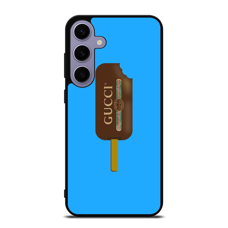 GUCCI LOGO CHOCOLATE ICE CREAM Samsung Galaxy S24 Plus Case Cover GUCCI LOGO CHOCOLATE ICE CREAM Samsung Galaxy S24 Plus Case Cover
