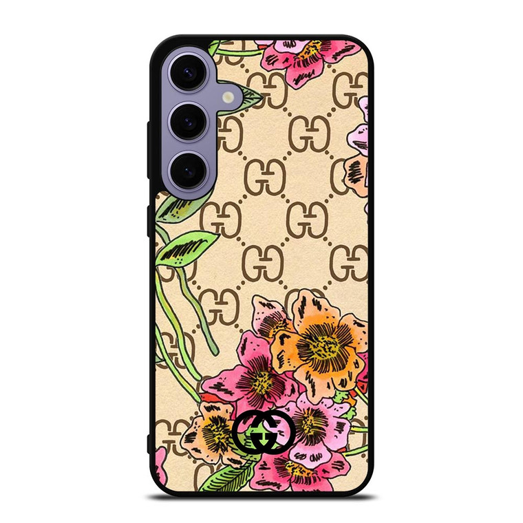 GUCCI LOGO PATTERN FLOWER ICON Samsung Galaxy S24 Plus Case Cover GUCCI LOGO PATTERN FLOWER ICON Samsung Galaxy S24 Plus Case Cover