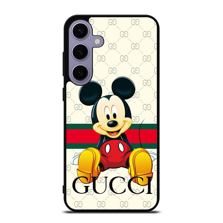 GUCCI LOGO PATTERN MICKEY MOUSE DISNEY Samsung Galaxy S24 Plus Case Cover