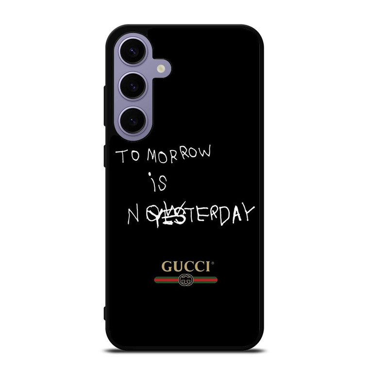 GUCCI LOGO TOMORROW IS NOW Samsung Galaxy S24 Plus Case Cover GUCCI LOGO TOMORROW IS NOW Samsung Galaxy S24 Plus Case Cover