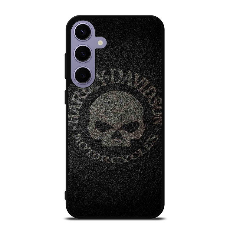 HARLEY DAVIDSON LOGO LEATHER Samsung Galaxy S24 Plus Case Cover HARLEY DAVIDSON LOGO LEATHER Samsung Galaxy S24 Plus Case Cover