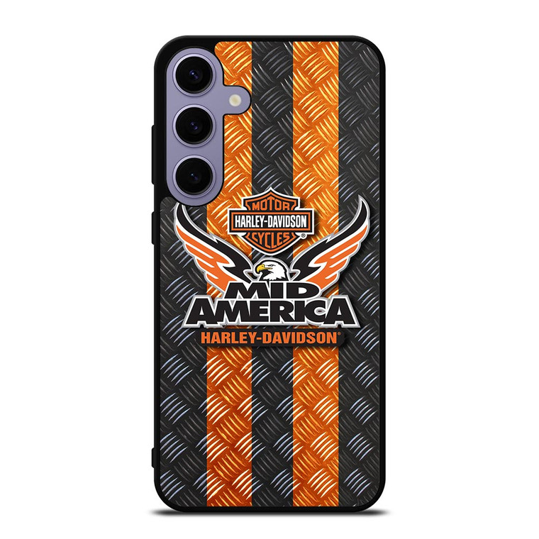 HARLEY DAVIDSON MID AMERICA Samsung Galaxy S24 Plus Case Cover HARLEY DAVIDSON MID AMERICA Samsung Galaxy S24 Plus Case Cover