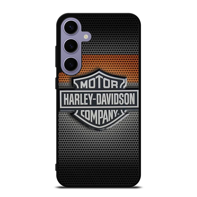 HARLEY DAVIDSON MOTORCYCLES COMPANY METAL LOGO Samsung Galaxy S24 Plus Case Cover HARLEY DAVIDSON MOTORCYCLES COMPANY METAL LOGO Samsung Galaxy S24 Plus Case Cover