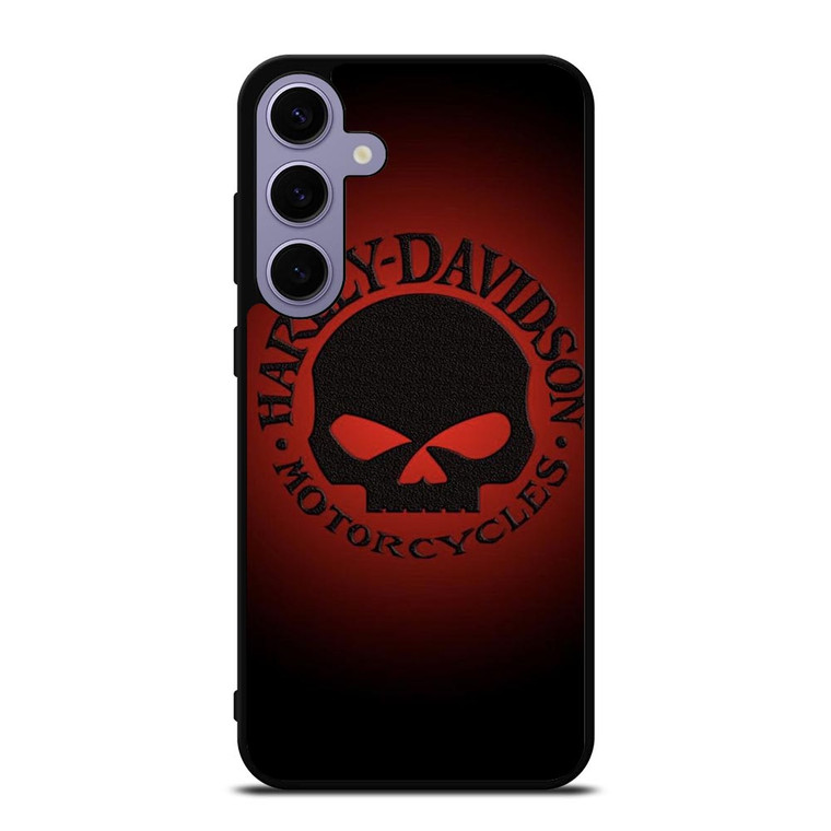 HARLEY DAVIDSON MOTORCYCLES COMPANY SKULL LOGO RED Samsung Galaxy S24 Plus Case Cover HARLEY DAVIDSON MOTORCYCLES COMPANY SKULL LOGO RED Samsung Galaxy S24 Plus Case Cover