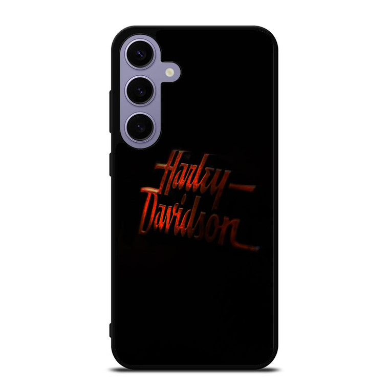 HARLEY DAVIDSON RED GLOW LOGO Samsung Galaxy S24 Plus Case Cover HARLEY DAVIDSON RED GLOW LOGO Samsung Galaxy S24 Plus Case Cover