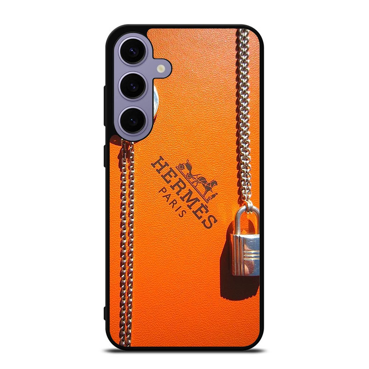 HERMES PARIS LOGO COIN AND PADLOCK Samsung Galaxy S24 Plus Case Cover HERMES PARIS LOGO COIN AND PADLOCK Samsung Galaxy S24 Plus Case Cover