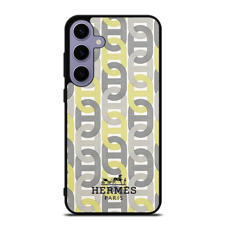 HERMES PARIS LOGO PATTERN Samsung Galaxy S24 Plus Case Cover HERMES PARIS LOGO PATTERN Samsung Galaxy S24 Plus Case Cover