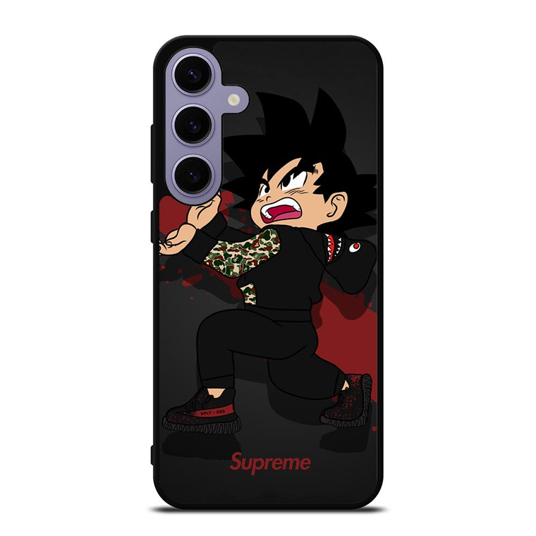 KIDS GOKU BAPE SUPREME Samsung Galaxy S24 Plus Case Cover