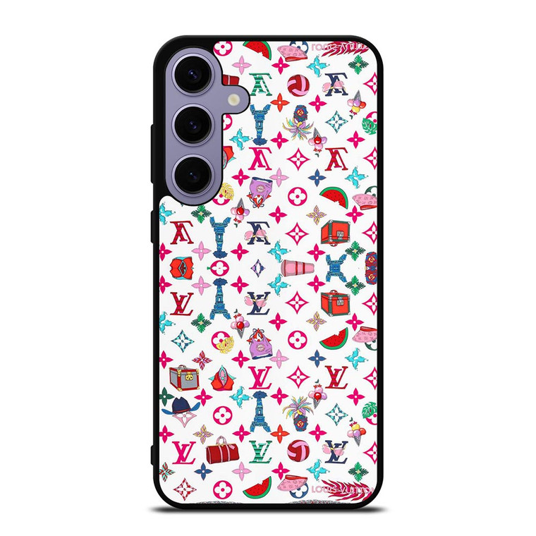 LOUIS VUITTON LOGO LV HAPPINESS Samsung Galaxy S24 Plus Case Cover