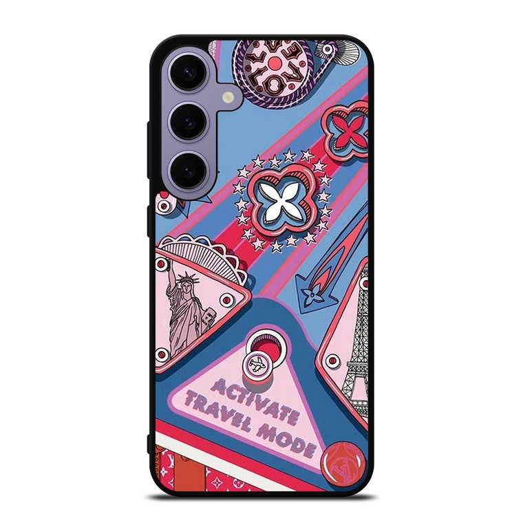 LOUIS VUITTON LOGO LV TRAVEL MODE Samsung Galaxy S24 Plus Case Cover LOUIS VUITTON LOGO LV TRAVEL MODE Samsung Galaxy S24 Plus Case Cover
