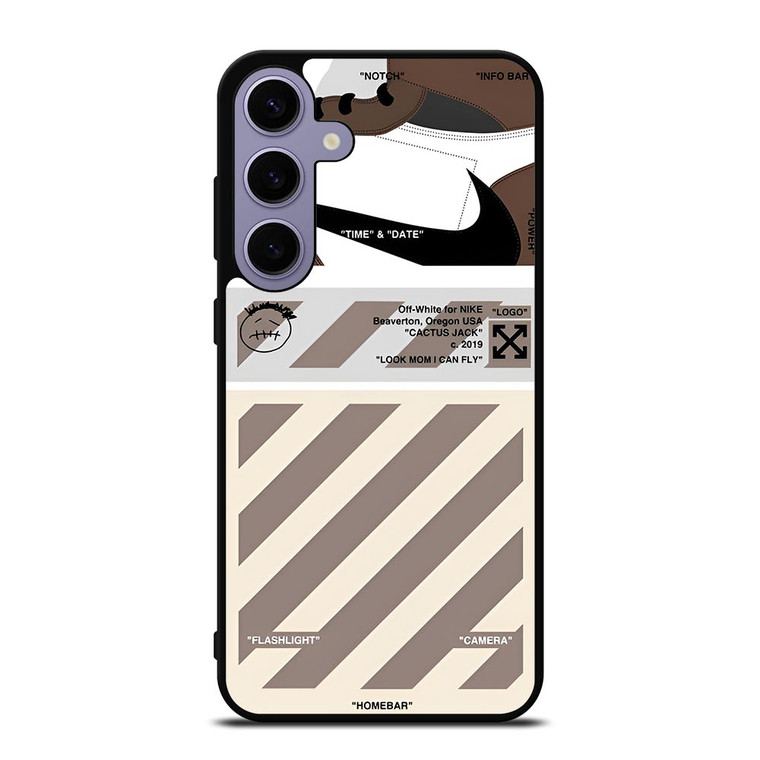 OFF WHITE NIKE LOGO SHOES Samsung Galaxy S24 Plus Case Cover