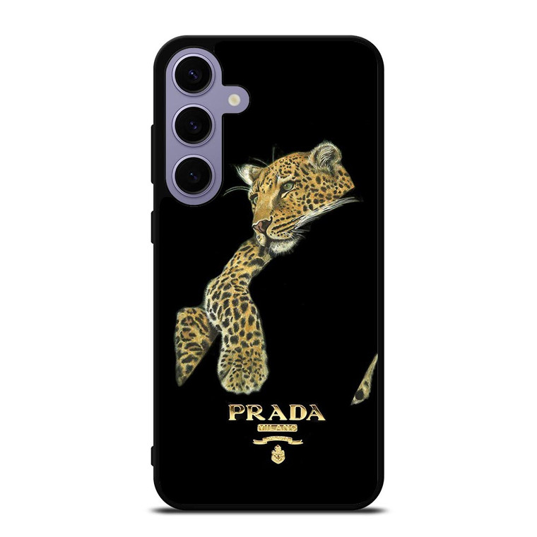 PRADA MILANO LEOPARD Samsung Galaxy S24 Plus Case Cover
