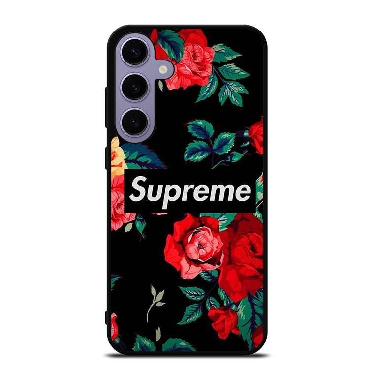 SUPREME FLOWER LOGO Samsung Galaxy S24 Plus Case Cover