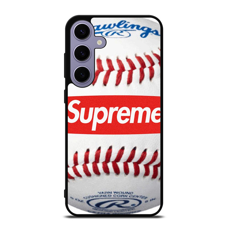 SUPREME X RAWLINGS BASEBALL Samsung Galaxy S24 Plus Case Cover