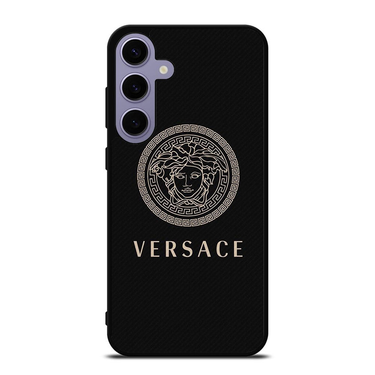 VERSACE LOGO ICON CARBON Samsung Galaxy S24 Plus Case Cover