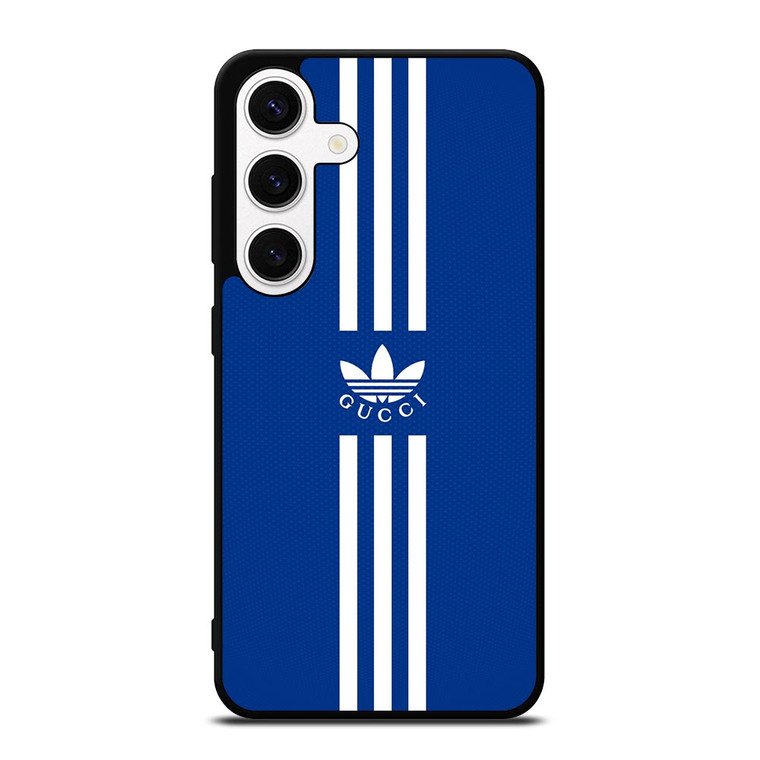 ADIDAS X GUCCI RETRO BLUE Samsung Galaxy S24 Case Cover ADIDAS X GUCCI RETRO BLUE Samsung Galaxy S24 Case Cover