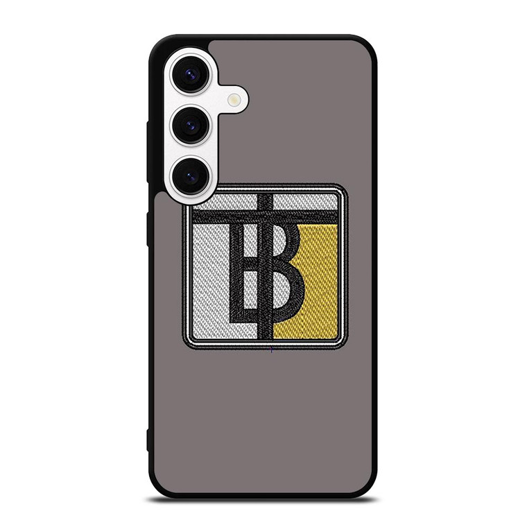 BURBERRY LONDON EMBROIDERY LOGO Samsung Galaxy S24 Case Cover