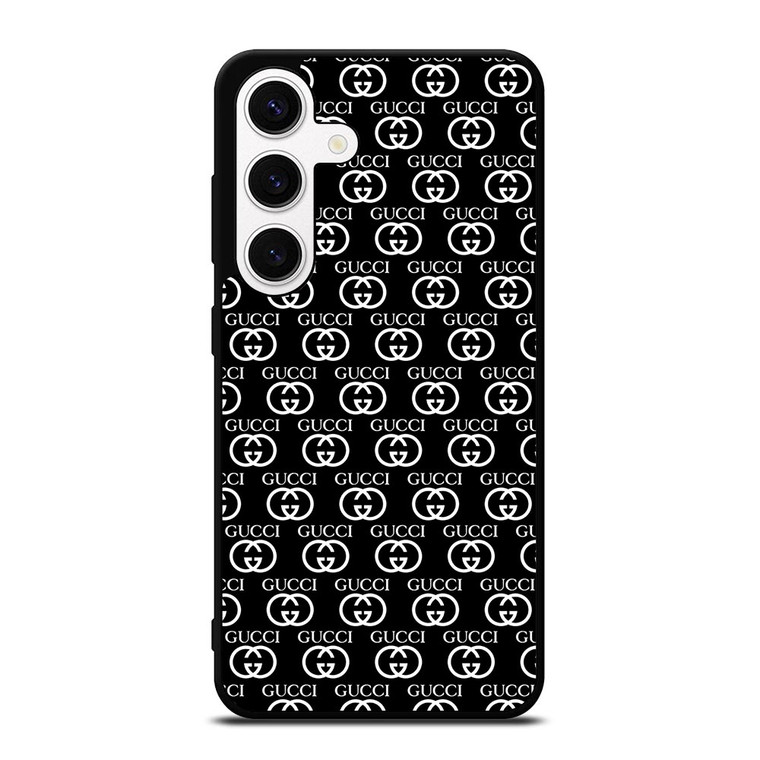 GUCCI COLLLAGE LOGO BLACK Samsung Galaxy S24 Case Cover GUCCI COLLLAGE LOGO BLACK Samsung Galaxy S24 Case Cover