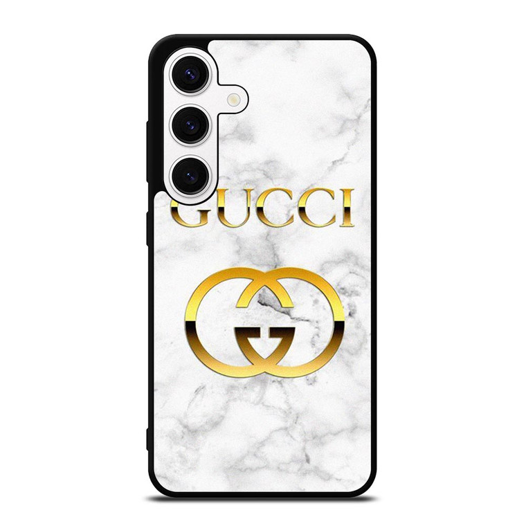 GUCCI GOLD MARBLE EMBLEM Samsung Galaxy S24 Case Cover GUCCI GOLD MARBLE EMBLEM Samsung Galaxy S24 Case Cover