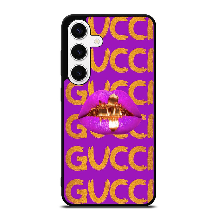 GUCCI GOLDEN PINK LIP Samsung Galaxy S24 Case Cover GUCCI GOLDEN PINK LIP Samsung Galaxy S24 Case Cover
