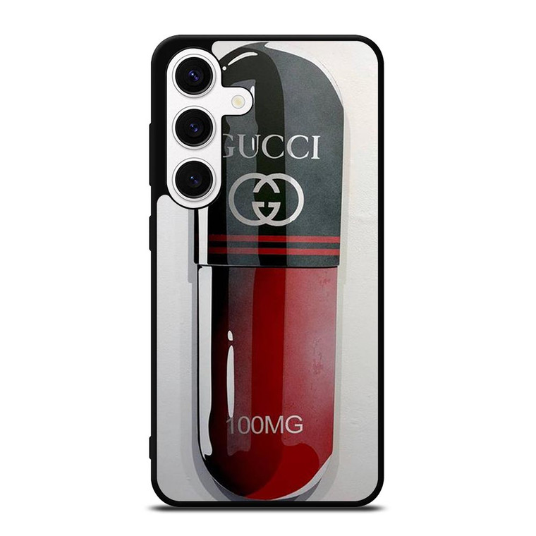 GUCCI LOGO 100 MG DRUGS ICON Samsung Galaxy S24 Case Cover GUCCI LOGO 100 MG DRUGS ICON Samsung Galaxy S24 Case Cover