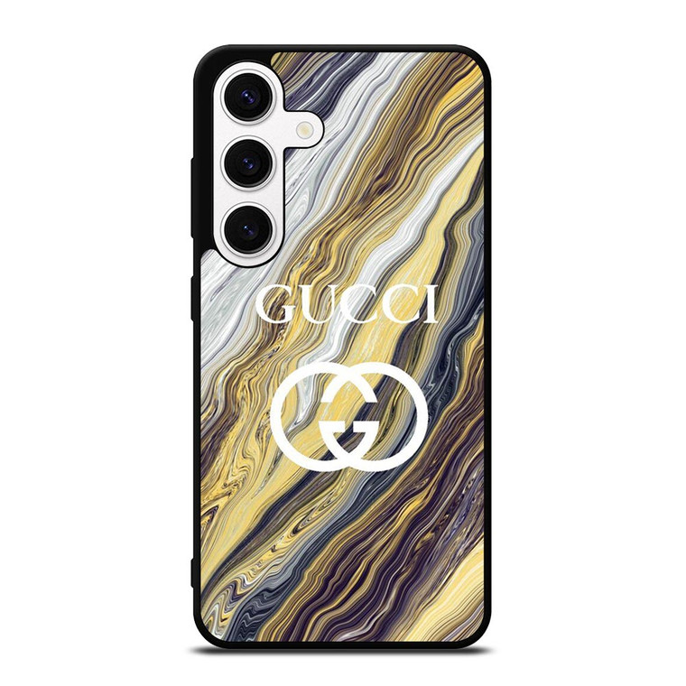 GUCCI LOGO EMBLEM ON GOLDEN MARBLE Samsung Galaxy S24 Case Cover GUCCI LOGO EMBLEM ON GOLDEN MARBLE Samsung Galaxy S24 Case Cover