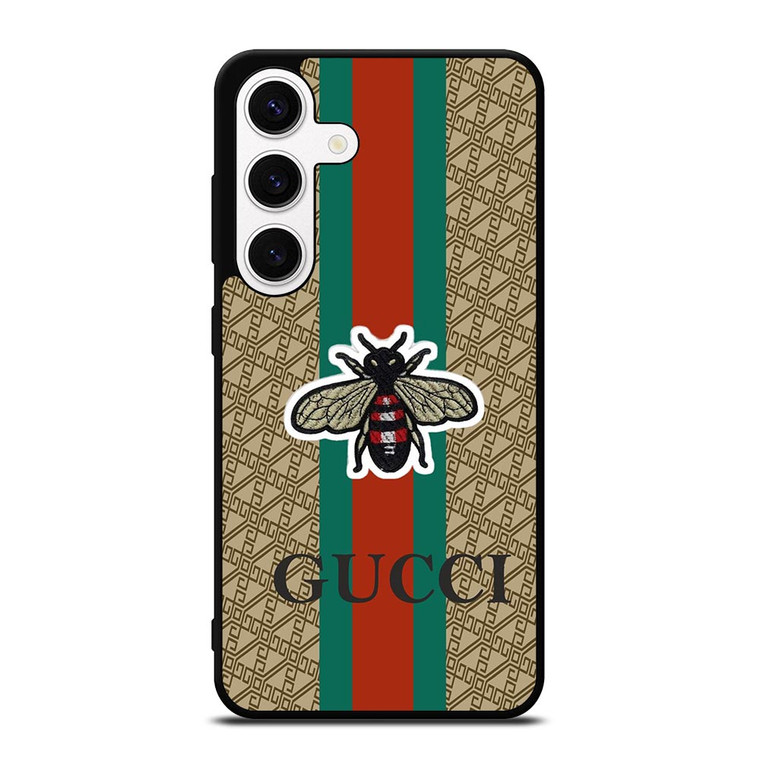 GUCCI LOGO PATTERN BEE Samsung Galaxy S24 Case Cover GUCCI LOGO PATTERN BEE Samsung Galaxy S24 Case Cover