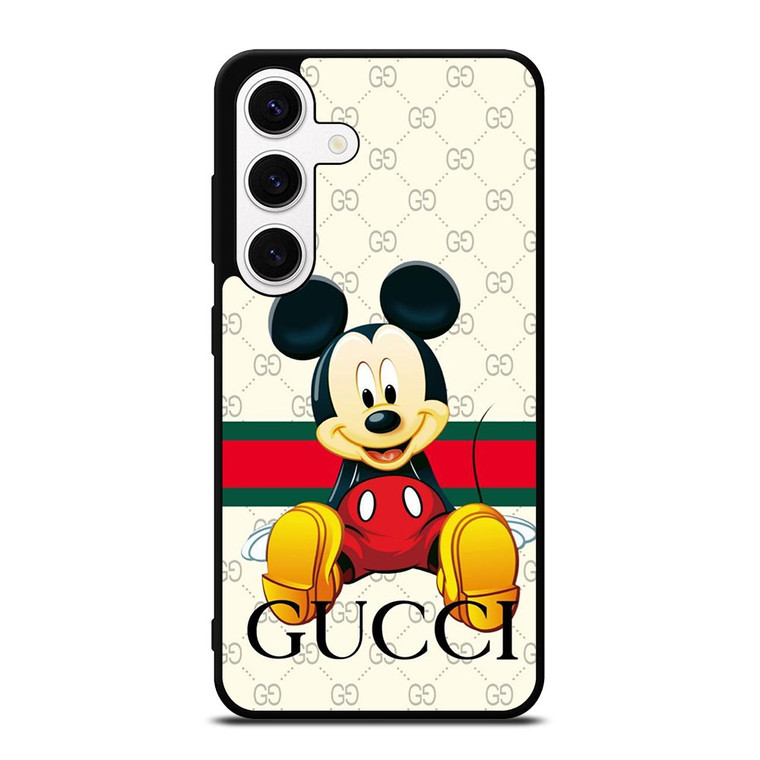 GUCCI LOGO PATTERN MICKEY MOUSE DISNEY Samsung Galaxy S24 Case Cover GUCCI LOGO PATTERN MICKEY MOUSE DISNEY Samsung Galaxy S24 Case Cover