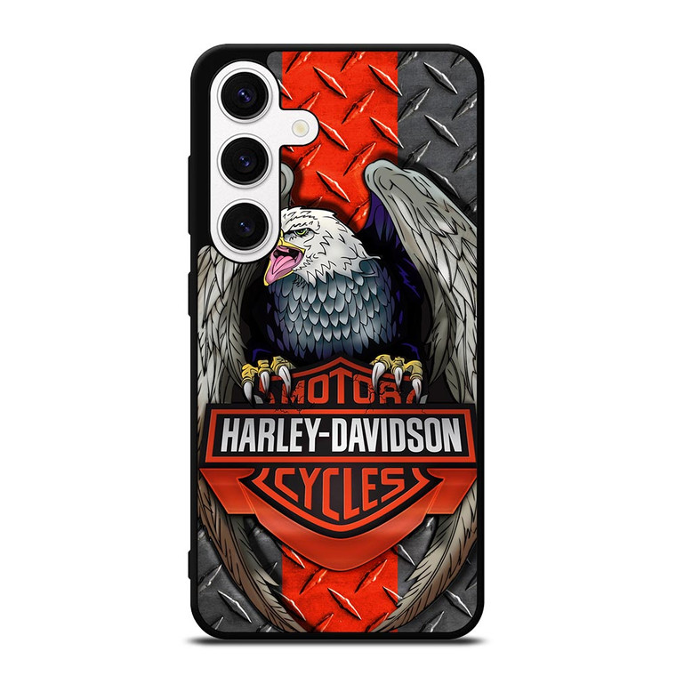 HARLEY DAVIDSON EAGLE 3 Samsung Galaxy S24 Case Cover HARLEY DAVIDSON EAGLE 3 Samsung Galaxy S24 Case Cover