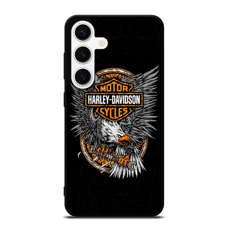 HARLEY DAVIDSON EAGLE LOGO Samsung Galaxy S24 Case Cover HARLEY DAVIDSON EAGLE LOGO Samsung Galaxy S24 Case Cover