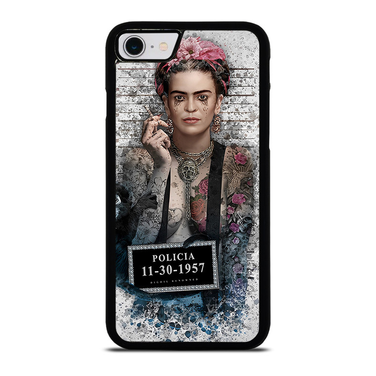 FRIDA KAHLO MUGSHOT  iPhone SE 2022 Case Cover