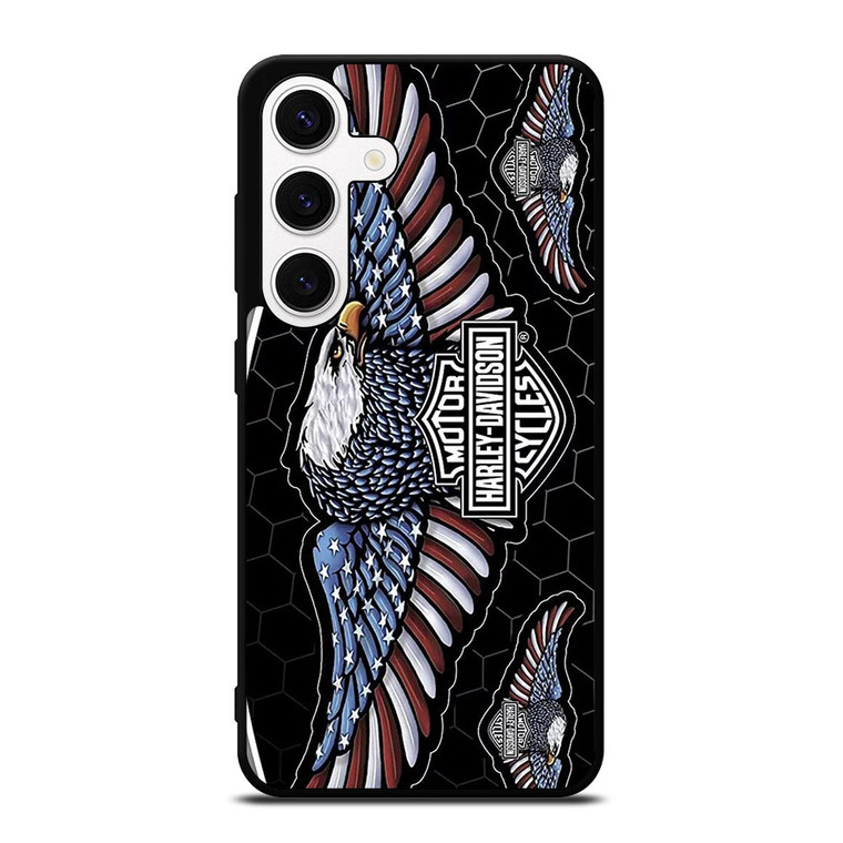 HARLEY DAVIDSON MOTORCYCLE LOGO EAGLE Samsung Galaxy S24 Case Cover HARLEY DAVIDSON MOTORCYCLE LOGO EAGLE Samsung Galaxy S24 Case Cover
