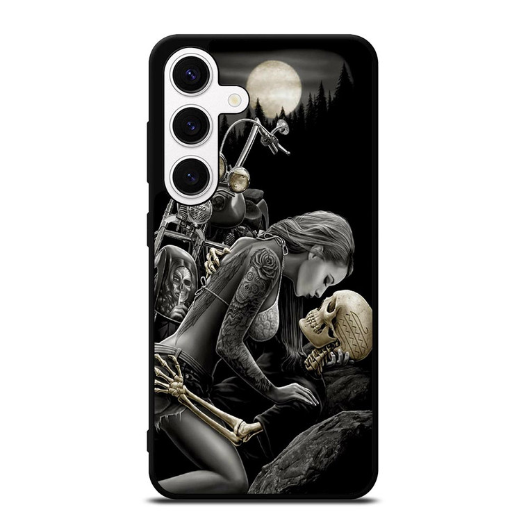 HARLEY DAVIDSON RIDER SKULL Samsung Galaxy S24 Case Cover HARLEY DAVIDSON RIDER SKULL Samsung Galaxy S24 Case Cover