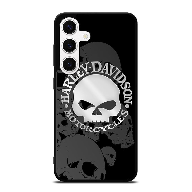 HARLEY DAVIDSON SKULL LOGO 2 Samsung Galaxy S24 Case Cover HARLEY DAVIDSON SKULL LOGO 2 Samsung Galaxy S24 Case Cover