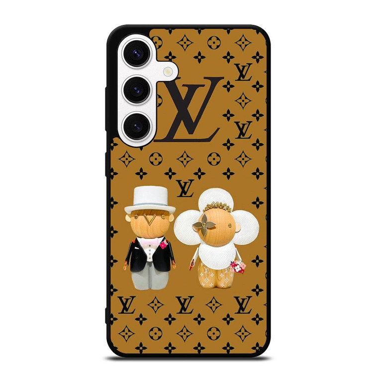 LOUIS VUITTON LV LOGO WOODEN DOLLS Samsung Galaxy S24 Case Cover LOUIS VUITTON LV LOGO WOODEN DOLLS Samsung Galaxy S24 Case Cover