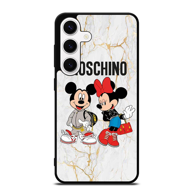 MOSCHINO MICKEY MINNIE MOUSE Samsung Galaxy S24 Case Cover MOSCHINO MICKEY MINNIE MOUSE Samsung Galaxy S24 Case Cover