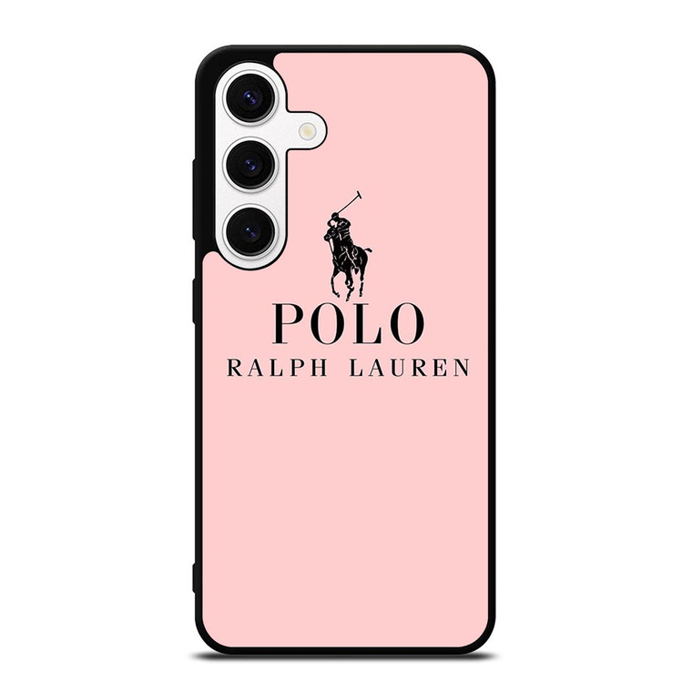 POLO RALPH LAUREN LOGO PINK Samsung Galaxy S24 Case Cover