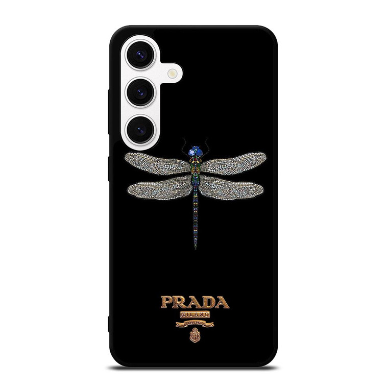 PRADA MILANO LOGO DRAGONFLY Samsung Galaxy S24 Case Cover