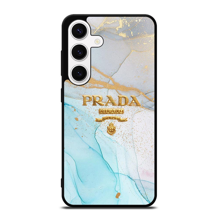 PRADA MILANO LOGO EMBLEM Samsung Galaxy S24 Case Cover