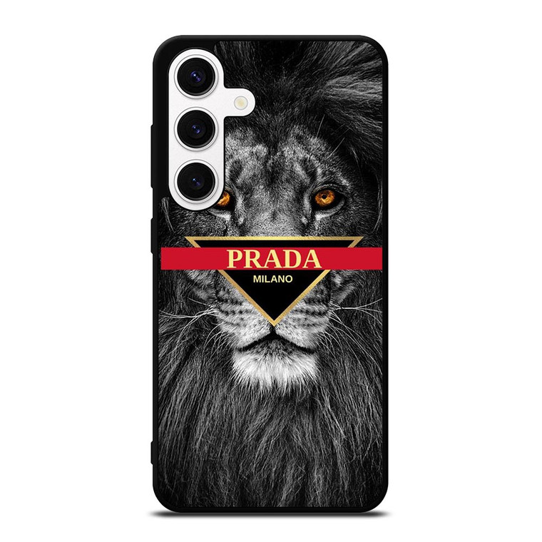 PRADA MILANO LOGO LION Samsung Galaxy S24 Case Cover
