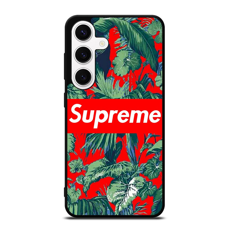 SUPREME FLORAL Samsung Galaxy S24 Case Cover
