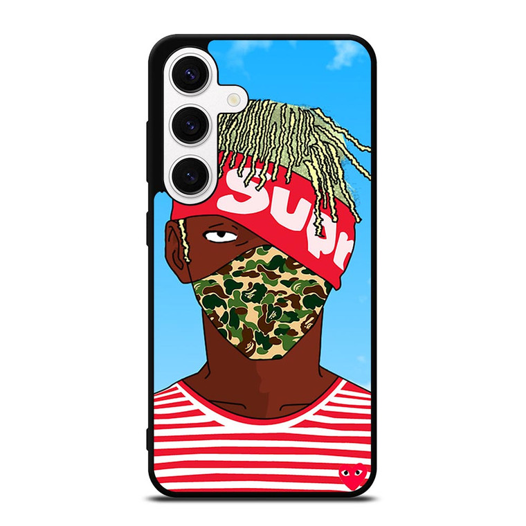SUPREME LIL UZI VERT BATHING APE KAKASHI Samsung Galaxy S24 Case Cover
