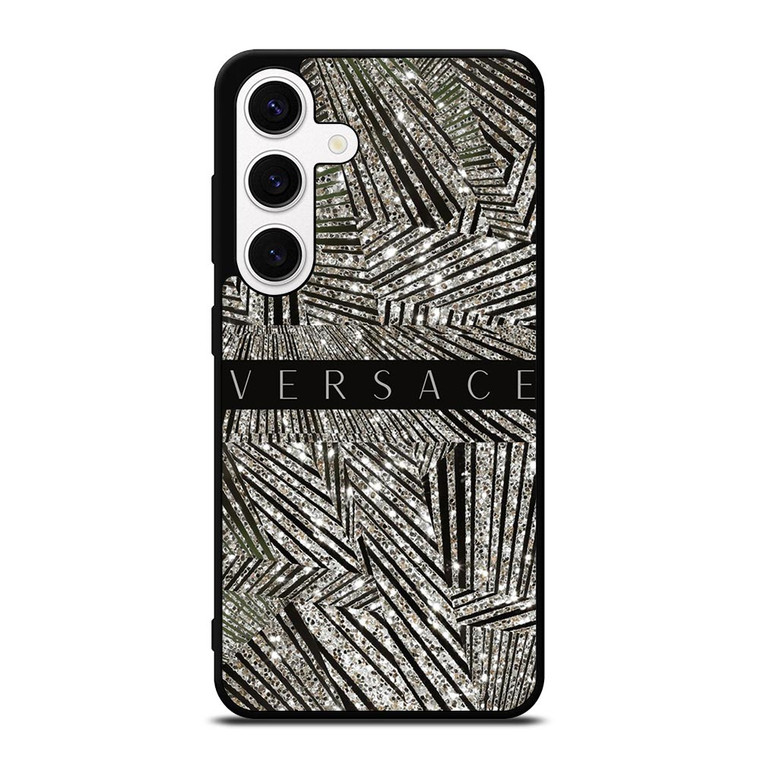 VERSACE LOGO MIRROR COLLAGE Samsung Galaxy S24 Case Cover