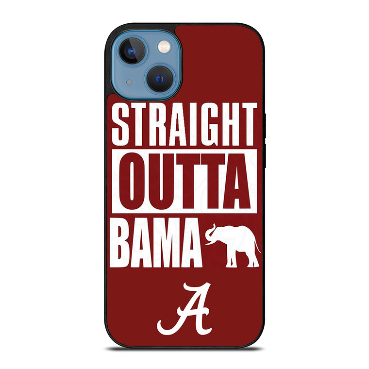 STRAIGHT OUTTA BAMA ALABAMA CRIMSON TIDE iPhone 13 Case Cover